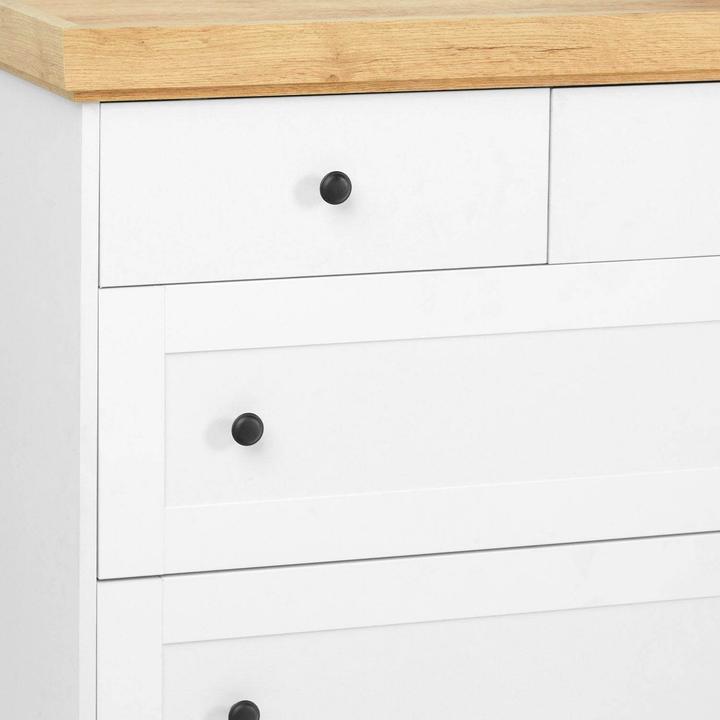 Produktbild Homestyle4u Kommode Sideboard (92.50 x 41.80 x 82 cm)