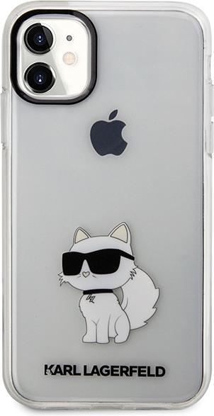 Produktbild Karl Lagerfeld KLHCN61HNCHTCT iPhone 11 / Xr 6.1" transparent hardcase Ikonik Choupette (Apple iPhone 11, Apple iPhone XR)
