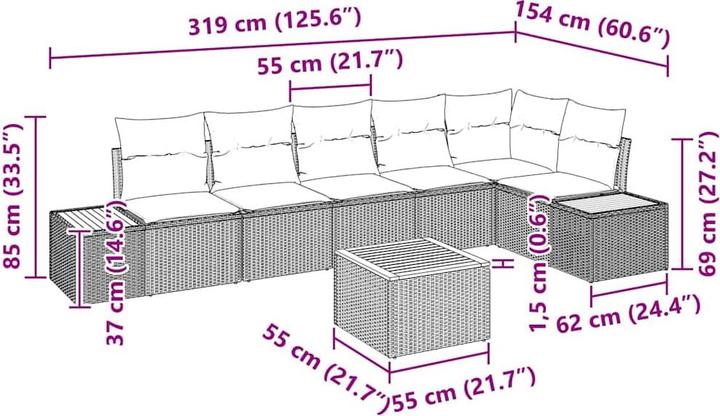 Produktbild vidaXL Lucca