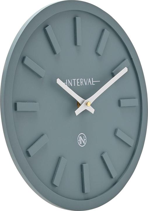 Actual product image Interval Minimalist Wall Clock 30cm - Teal (30 cm)