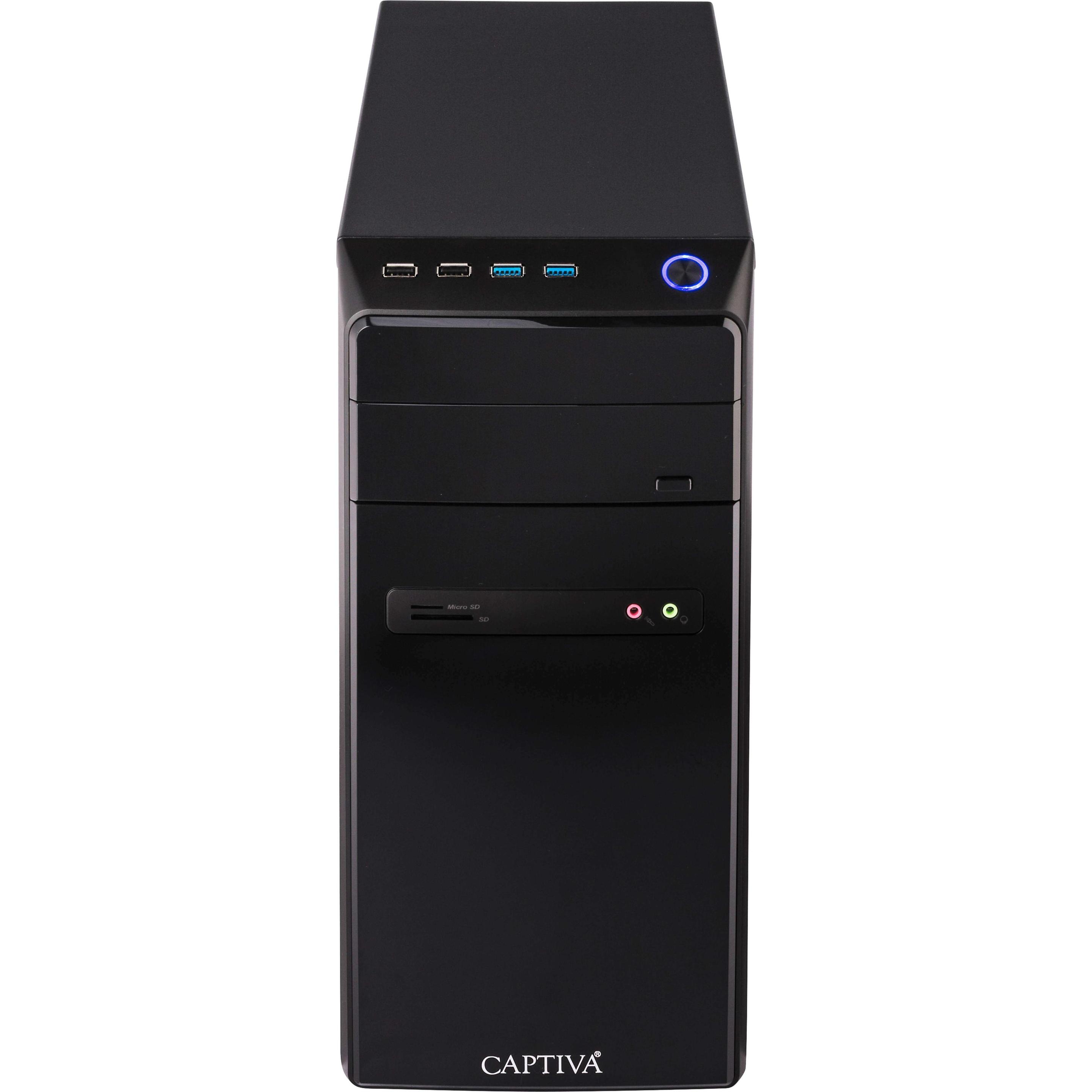 Thumbnail - Captiva Power Starter R82-758 Ryzen 7 Radeon Graphics (AMD Ryzen 7 8700G, 16 GB, 1000 GB, Radeon 780M), PC, Schwarz