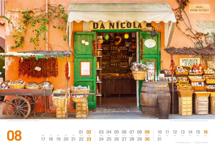 Image du produit Italien - von Venedig bis Sizilien - ReiseLust Kalender 2026