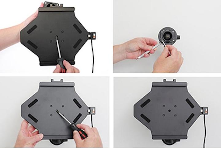 Actual product image Brodit 727308 Holder Samsung Galaxy Tab S8