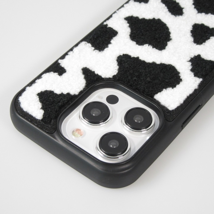 Immagine prodotto PhoneLook Rivestimento in silicone con superficie trapuntata effetto pelle di mucca (Apple iPhone 14 Pro Max)