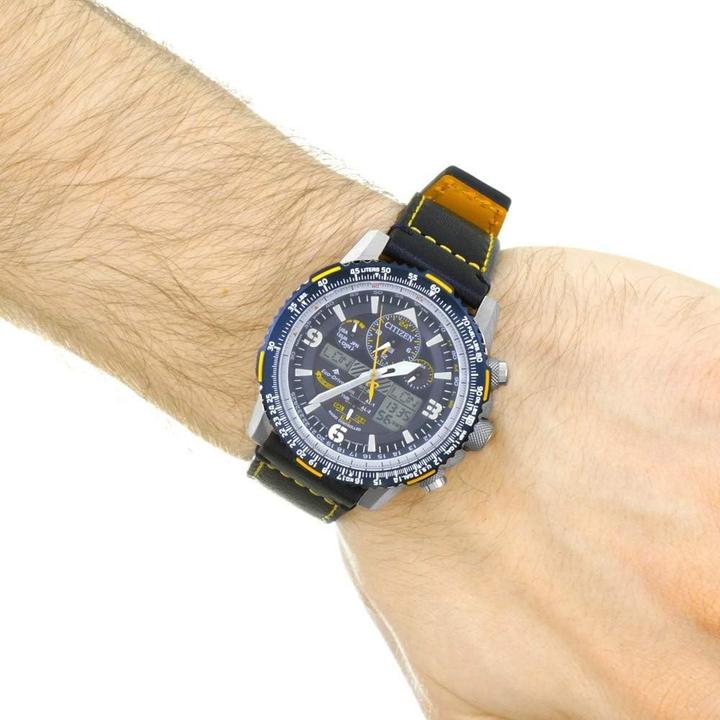 Productafbeelding Citizen JY8078-01L Promaster-Sky Blauwe Engelen (Chronograaf, 45 mm)