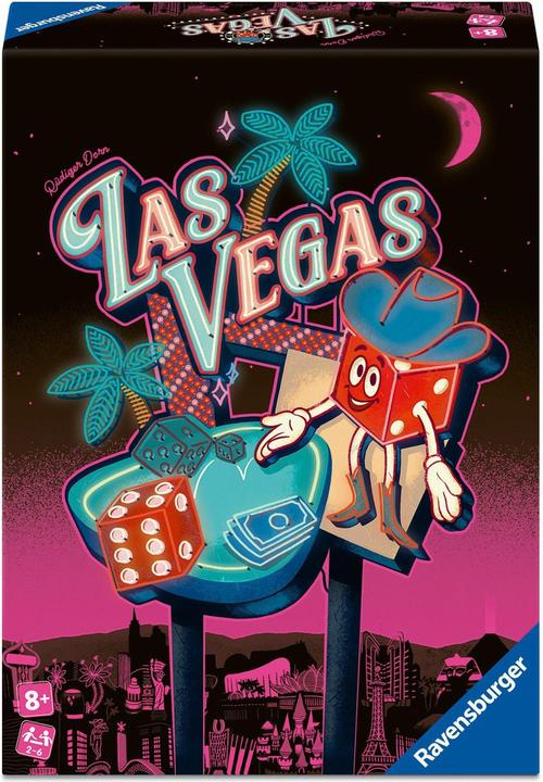 Ravensburger Las Vegas (Francese, Inglese, Italiano, Olandese, Spagnolo, Tedesco, 2 - 6 Giocatori)