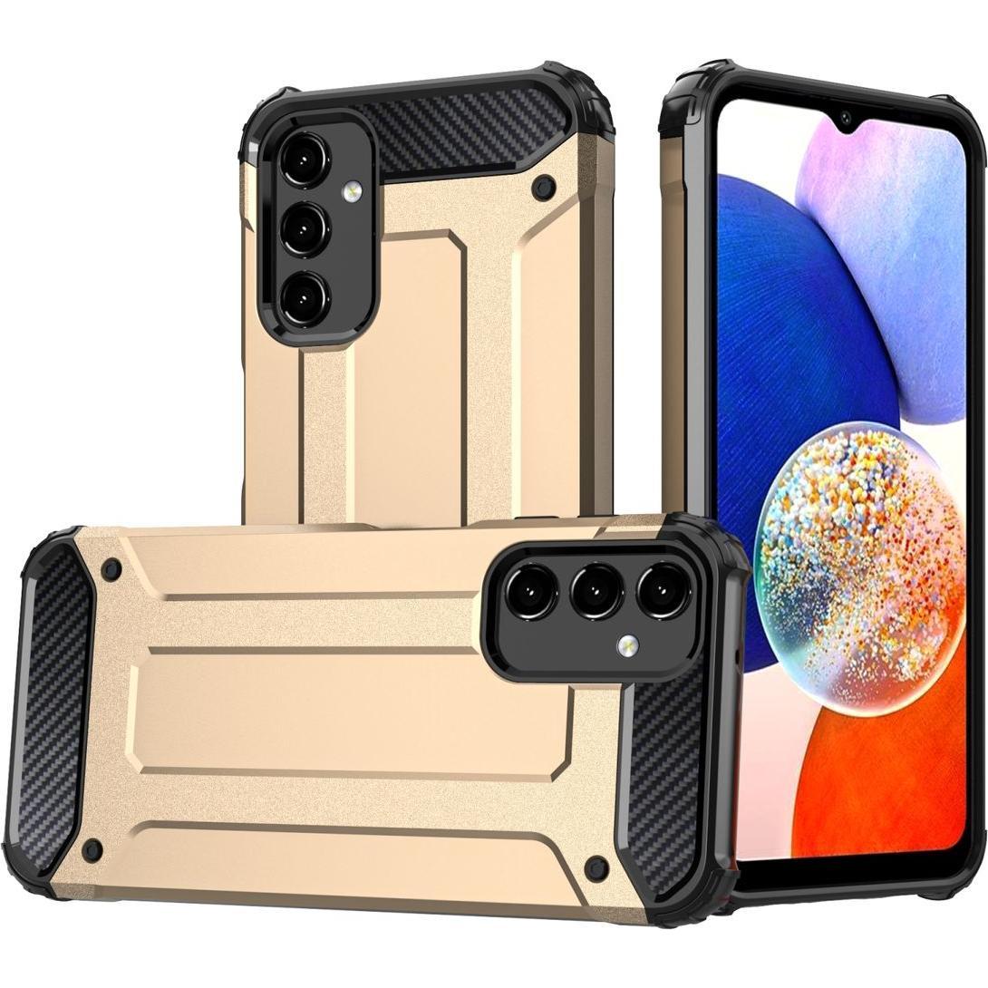 König Design Hülle Handy Schutz für Samsung Galaxy A14 5G Case Cover Tasche Etui Bumper Neu (Samsung Galaxy A14 5G), Sma...