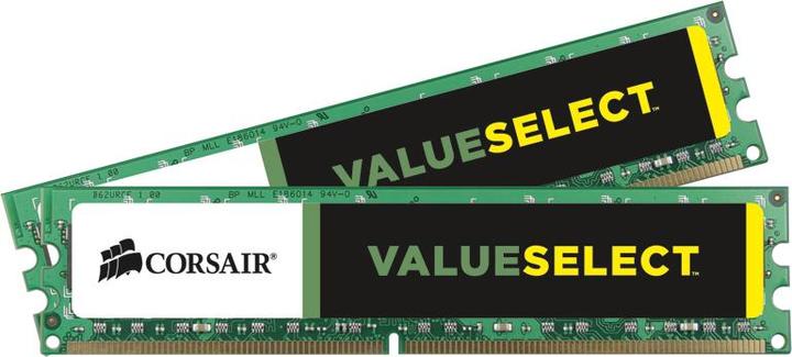 Produktbild Corsair Value Select (2 x 8GB, 1600 MHz, DDR3-RAM, DIMM)