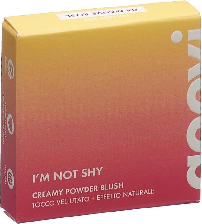 Produktbild Goovi BLUSH I'M NOT SHY Rouge in Puderform 04 Mauve Rose (04 Mauve Rose)
