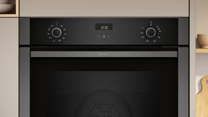 Actual product image Neff N 50, Oven, 60 x 60 cm, Graphite-Grey, B1ACE2AG3