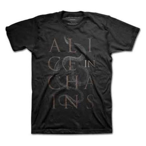 Alice In Chains, Herren, Shirts, Snakes, Schwarz, (L)