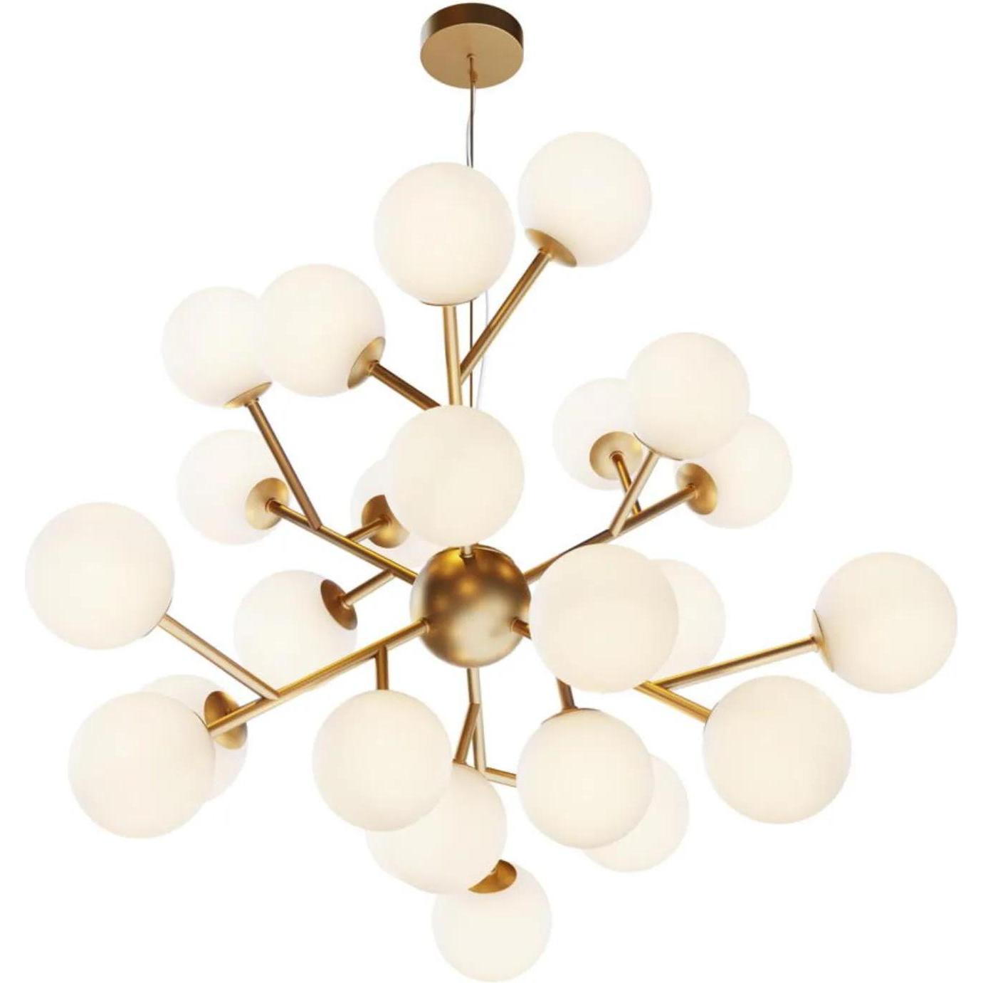 Maytoni, Pendelleuchte, Dallas Pendelleuchte, Hängeleuchte 24x G9 Gold-Farbe (G9)