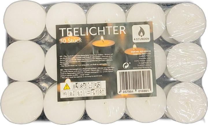 Produktbild Fs-Star Teelichter 30er Pack (30 Stk.)