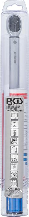 Actual product image BGS Drehmomentschlüssel (3/8", 20 Nm, 120 Nm)
