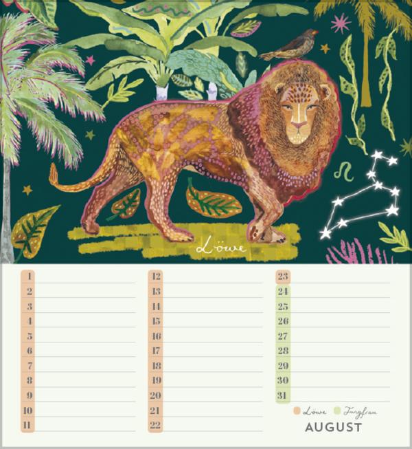 Produktbild Geburtstagskalender Sternzeichen
