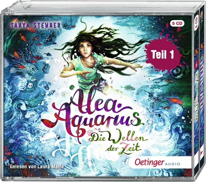 Actual product image Alea Aquarius 8 Part 1. The Waves of Time (Claudia Carls, Deluxe Media GmbH, Frank Gustavus, Guido Frommelt, Laura Maire, Tanya Stewner, German)