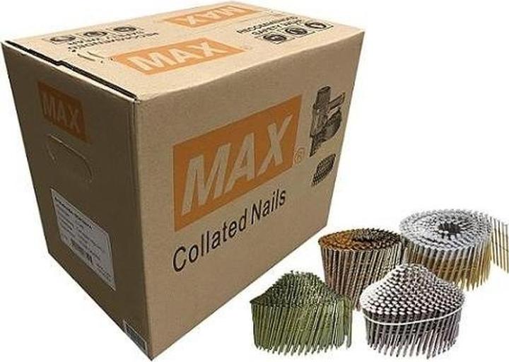 Max GCN90006 Spiralnagel Schraube flach verzinkt - 3.1x90mm (90 mm)