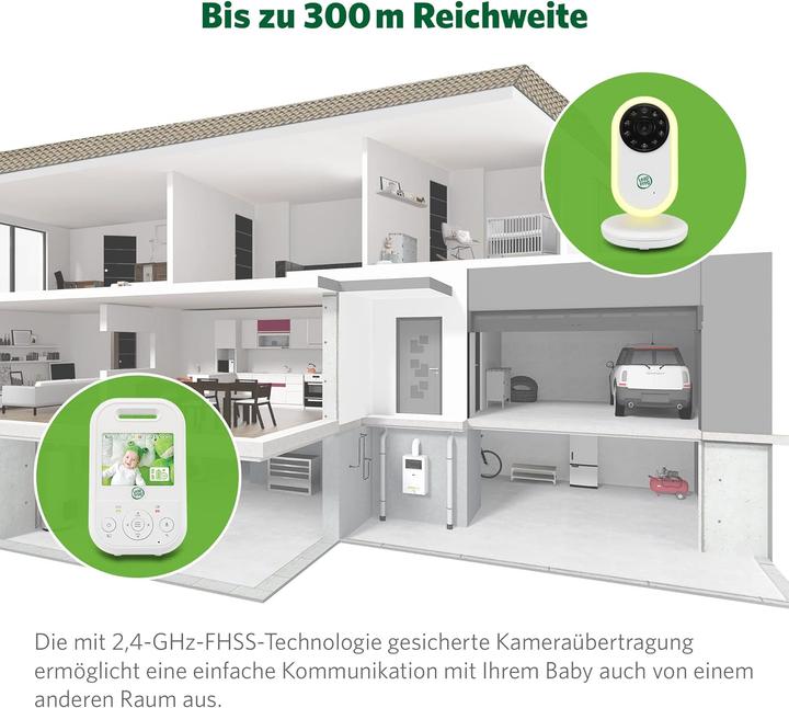 Produktbild Leapfrog LF2423 Video-Babyphone (Babyphone mit Kamera, 300 m)