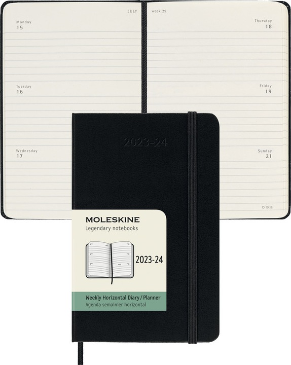 Actual product image Moleskine Pupil Agenda (13 x 21 cm, English)