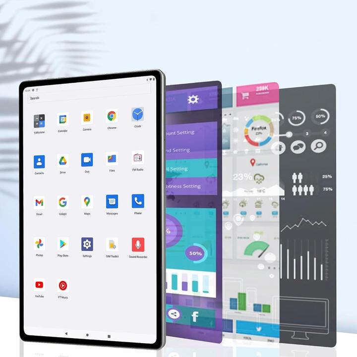 Actual product image Goki Android 13 Tablet with 10.3 inch Display, Octa-Core Processor, 6GB RAM, 128GB Storage, Dual Camera (4G, 10.30", 128 GB, Black)