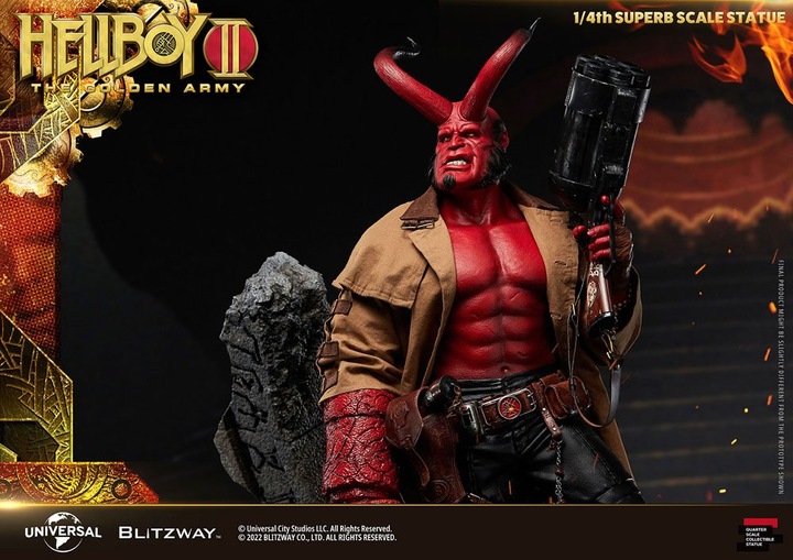 Produktbild Blitzway Hellboy 2 -The Golden Army “Hellboy” 1/4 Statue