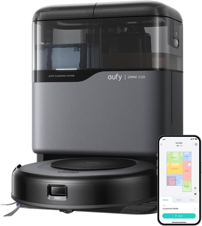 Productafbeelding eufy Anker robotstofzuiger Omni C20 Golden (Robotstofzuiger)
