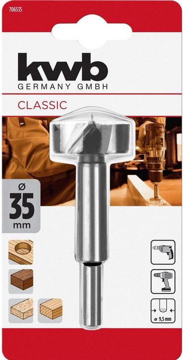 Actual product image kwb Forstner bit 35 mm SB (35 millimetres)