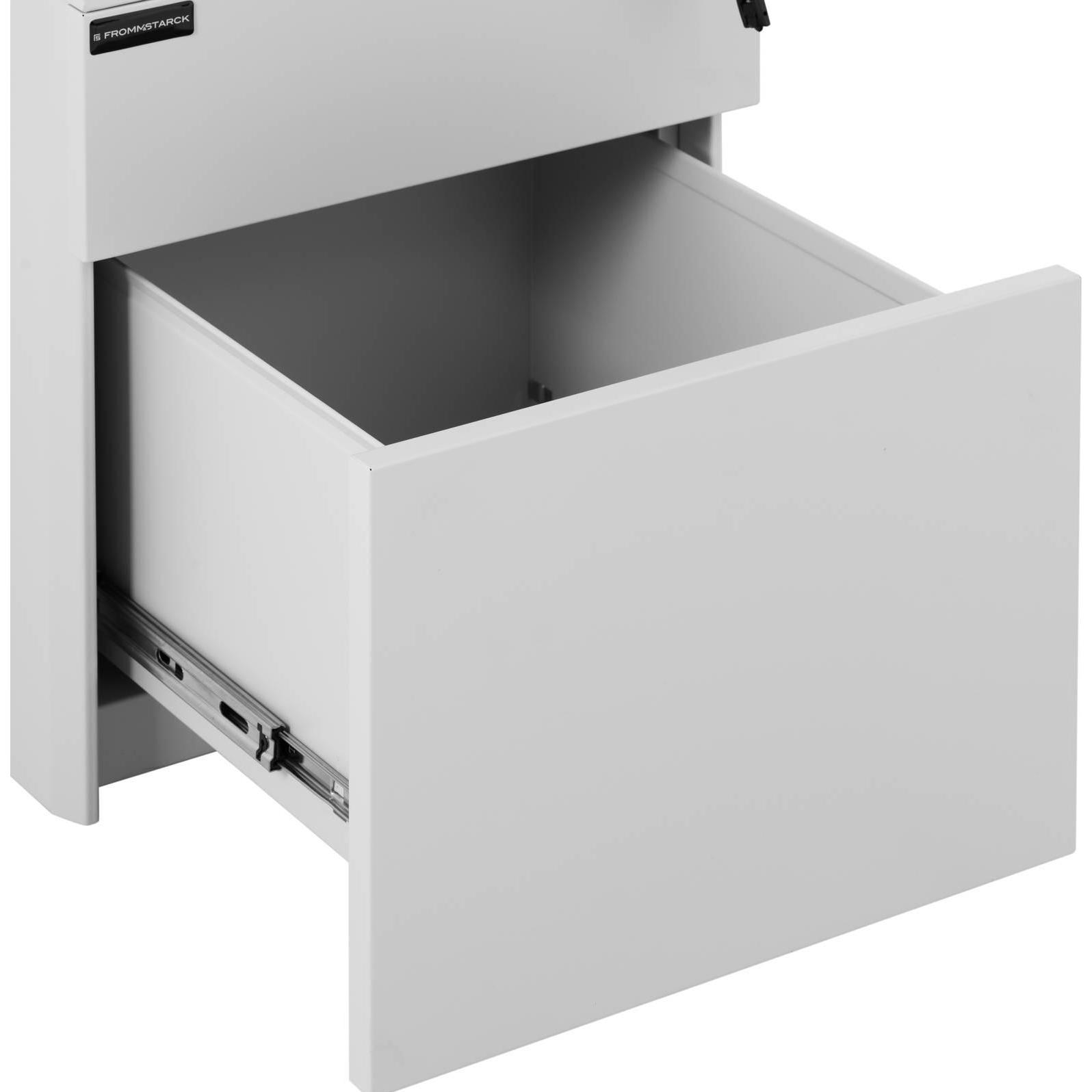 Thumbnail - Fromm & Starck, Rollcontainer, Rollcontainer Schubladenschrank Metall Container 35 kg abschliessbar weiss