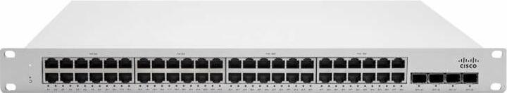 Actual product image Cisco Meraki PoE+ Switch MS250-48LP 52 Port, SFP Ports: 0 (1000 Ports)