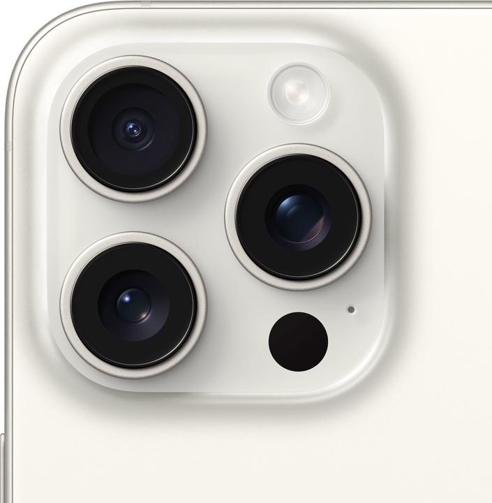 Immagine prodotto Apple iPhone 15 Pro Max (256 GB, Titanio bianco, 6.70", SIM + eSIM, 48 Mpx, 5G)
