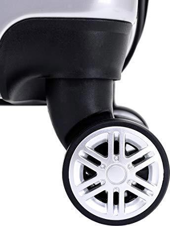 Image du produit Beibye Roulettes jumelées 2048 Trolley rigide, argent, XL (115 l)