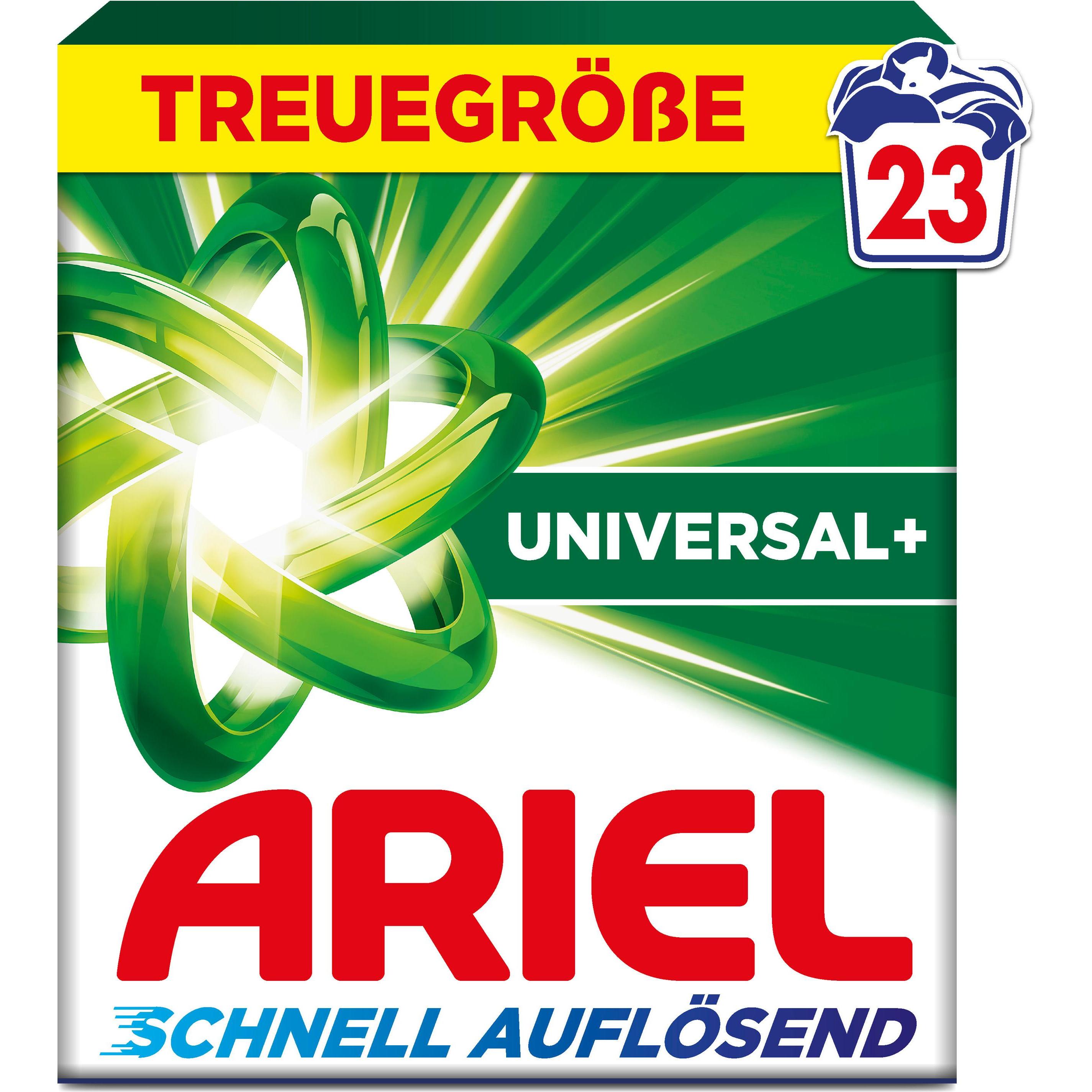Ariel Universal+, Waschmittel + Textilpflege