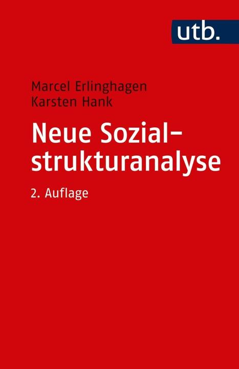 Produktbild Neue Sozialstrukturanalyse (Deutsch, Karsten Hank, Marcel Erlinghagen, 2018)