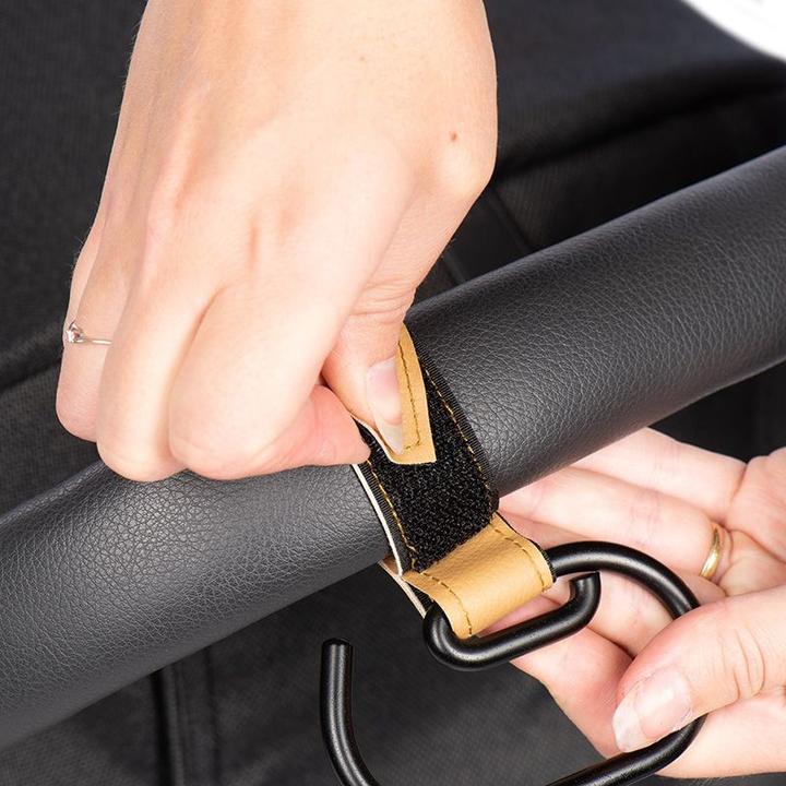 Produktbild Dooky Kinderwagenhaken / Gross / 2er-Set / Braun