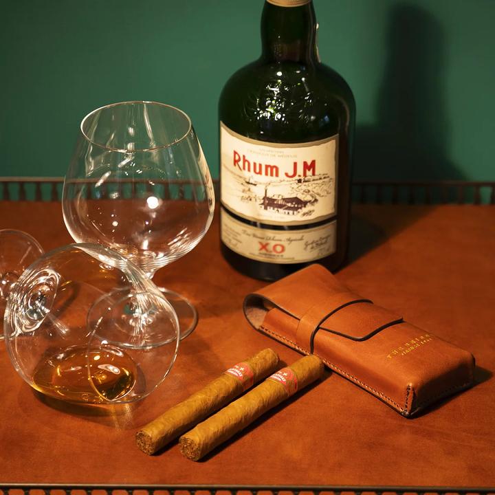 Actual product image The Bridge Leather cigar case