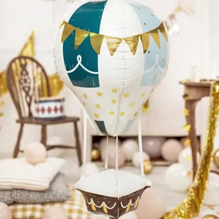 Actual product image Sombo Foil Balloon Hot Air Balloon (1 x)