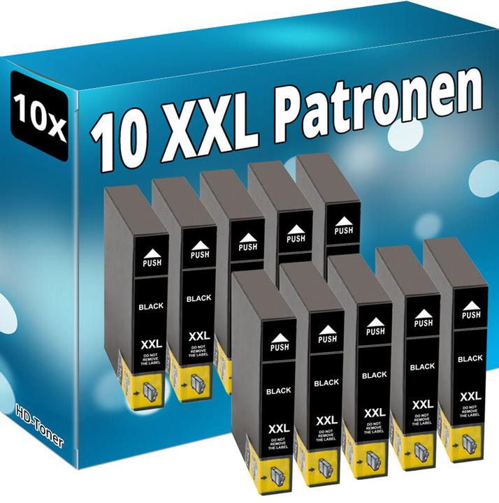 Druckfuxx 10x PATRONE für EPSON B42WD BX305F BX305FW BX320FW BX525WD BX630FW SX4 (FC)