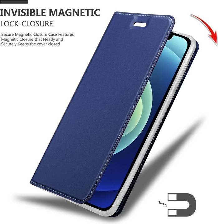 Actual product image Cadorabo Book Classy Style Cover (Apple iPhone 12 mini)
