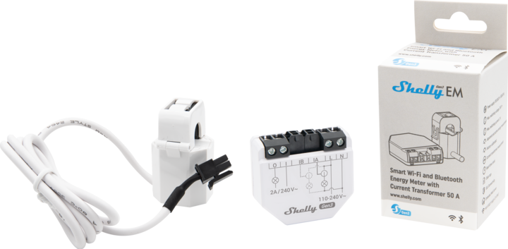 Image du produit Shelly EM Gen3 1 x 50A CT inclus