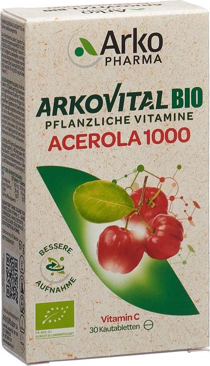 Produktbild Arkopharma Acerola Tablette (30 Stück, Tabletten, 94 g)