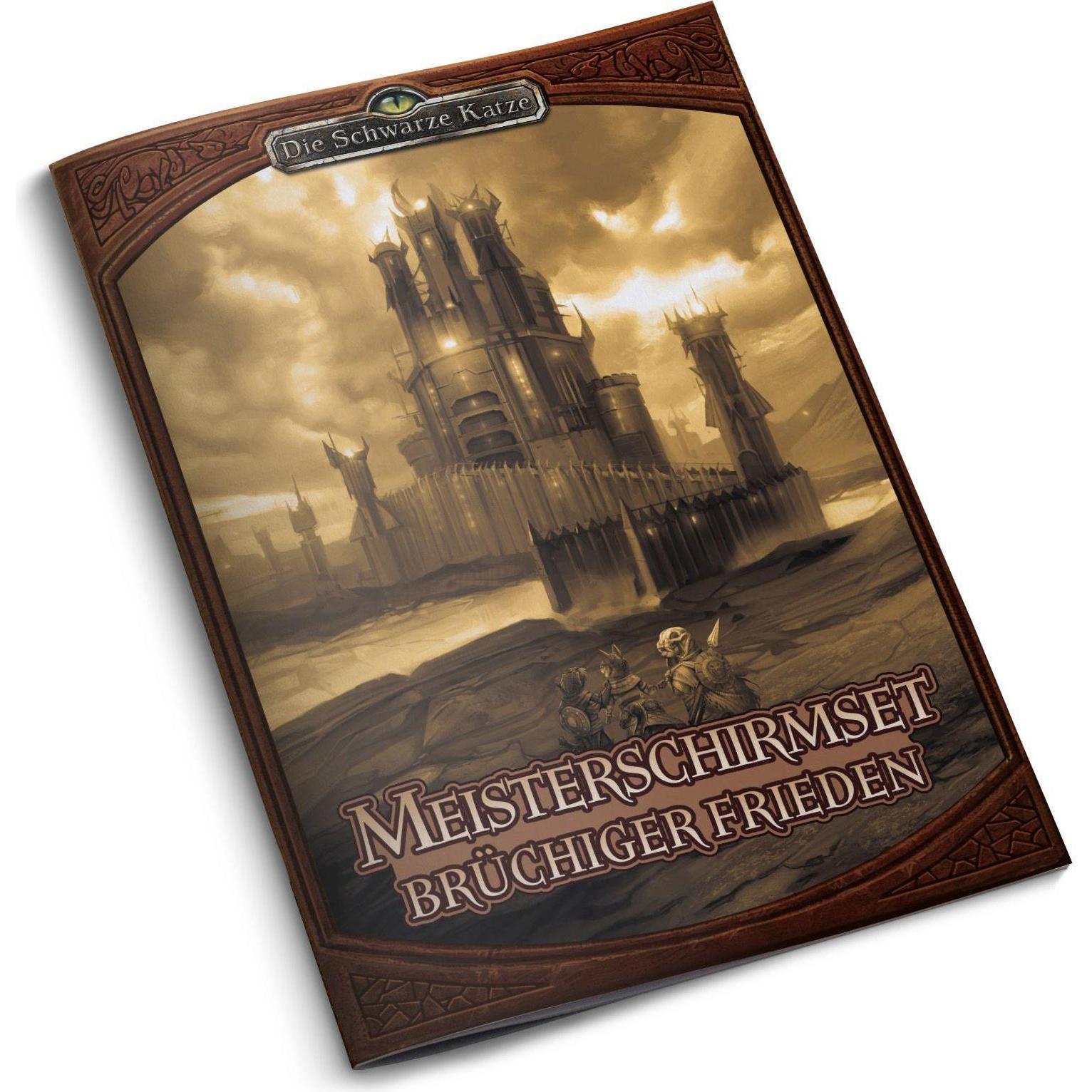 Ulisses Spiele US27036 - Die Schwarze Katze - Meisterschirmset Brüchiger Frieden (DE-Ausgabe) (Deutsch)