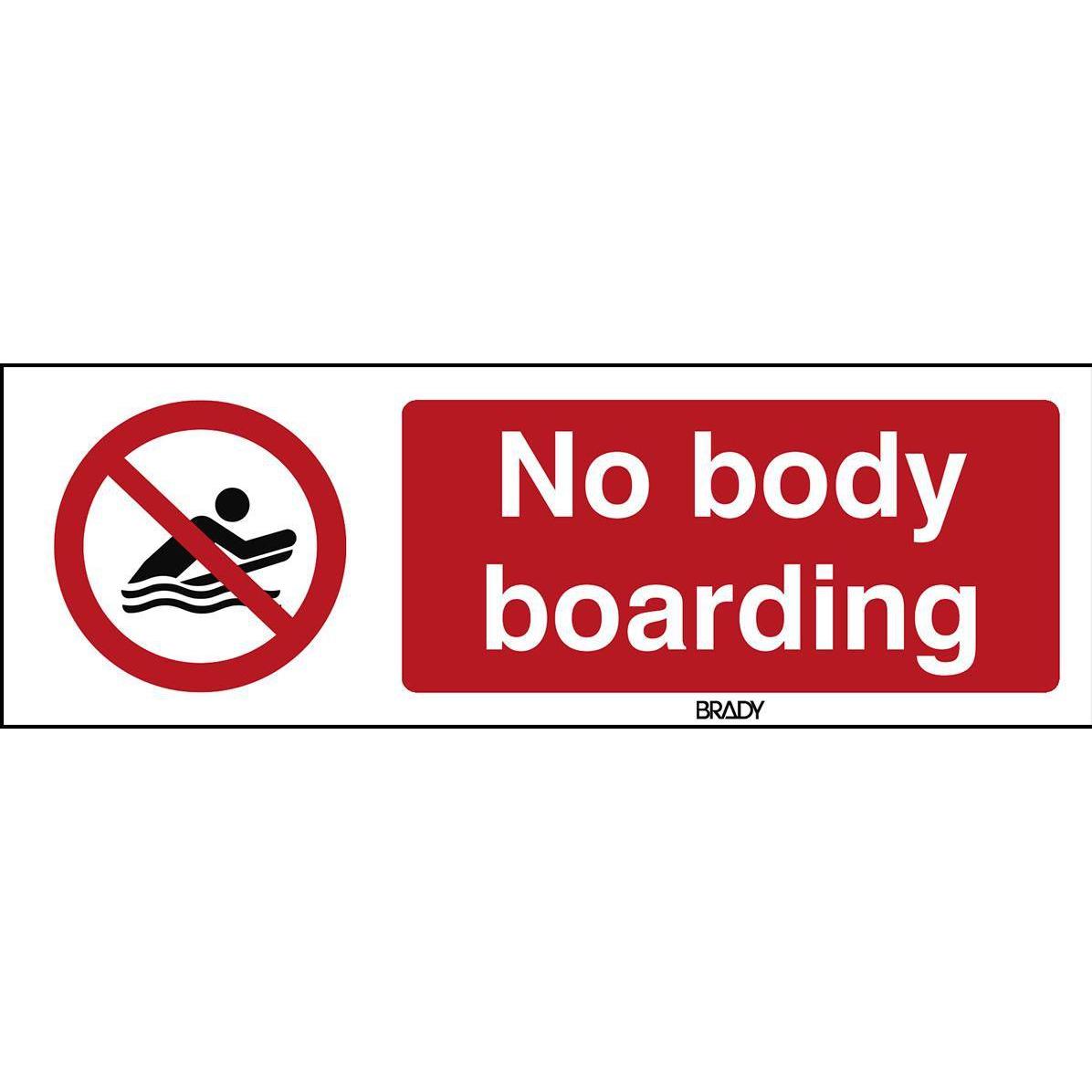 Brady, Sicherheitskennzeichnung, ISO Safety Sign - No body