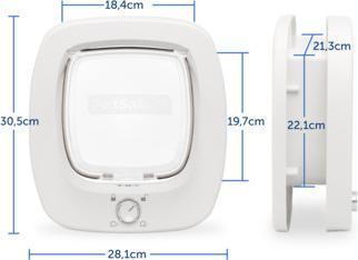Actual product image PetSafe KATZENKlappe BIG CAT 2.0 KLAPPE (Manual cat flap)
