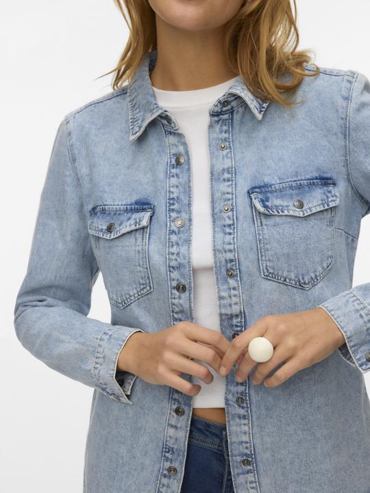 Produktbild Vero Moda VMJENNIE Jeanshemd Jeanshemd (M)