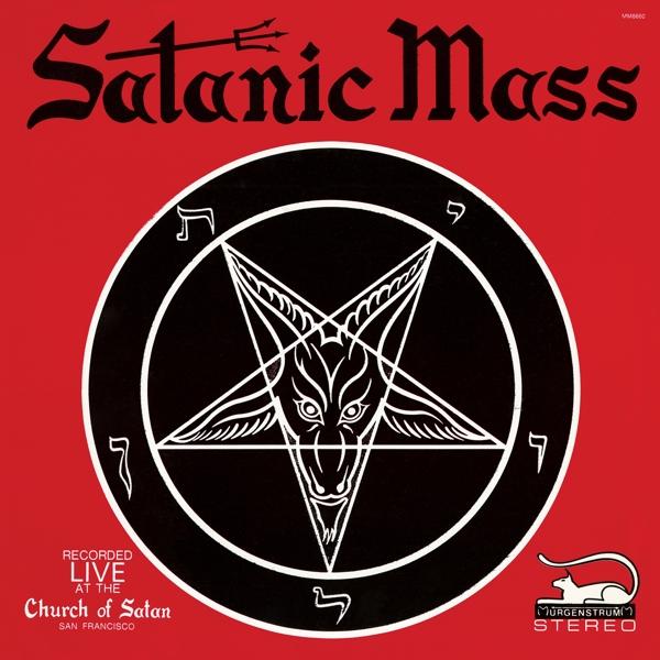 Image du produit SATANIC MASS - RED/BLACK SPLATTER (BLK) (COLV) (Anton Lavey)