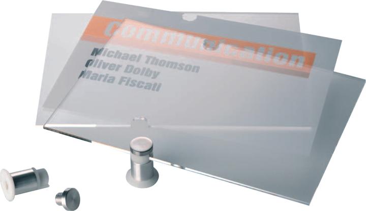 Produktbild Durable Türschild CRYSTAL SIGN