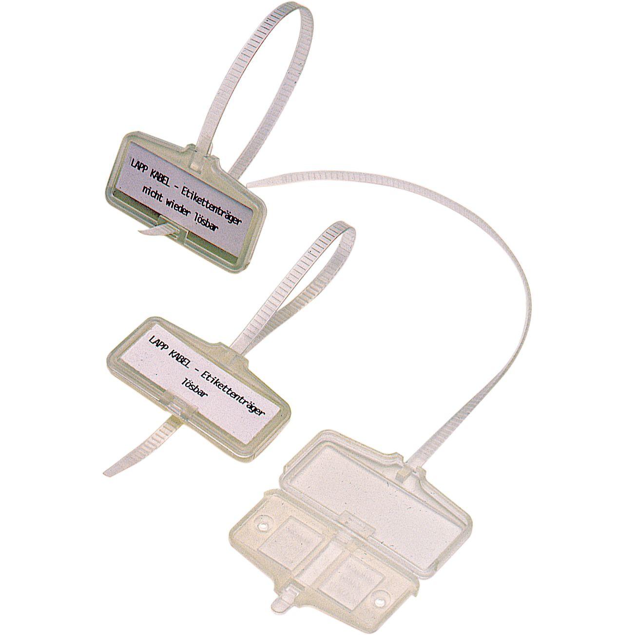 Lapp, Etiketten, 61742900 ETB Kabel-Etikett 53 x 18 mm Farbe Beschriftungsfeld: Weiss Anzahl