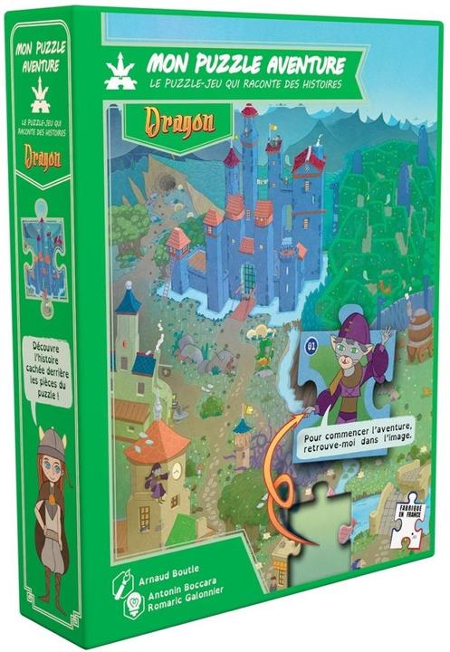 Produktbild Game Mon puzzle aventure - Dragon (42 Teile)