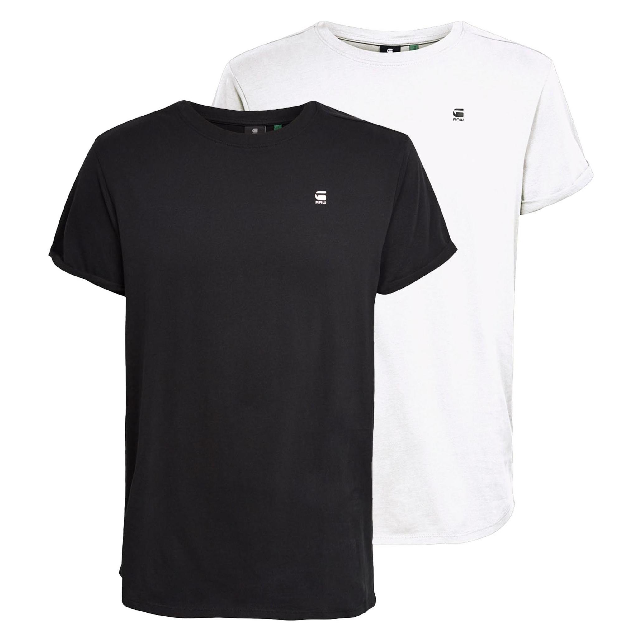 G-Star, Herren, Shirts, Lash 2 Pack, Mehrfarbig, (M)