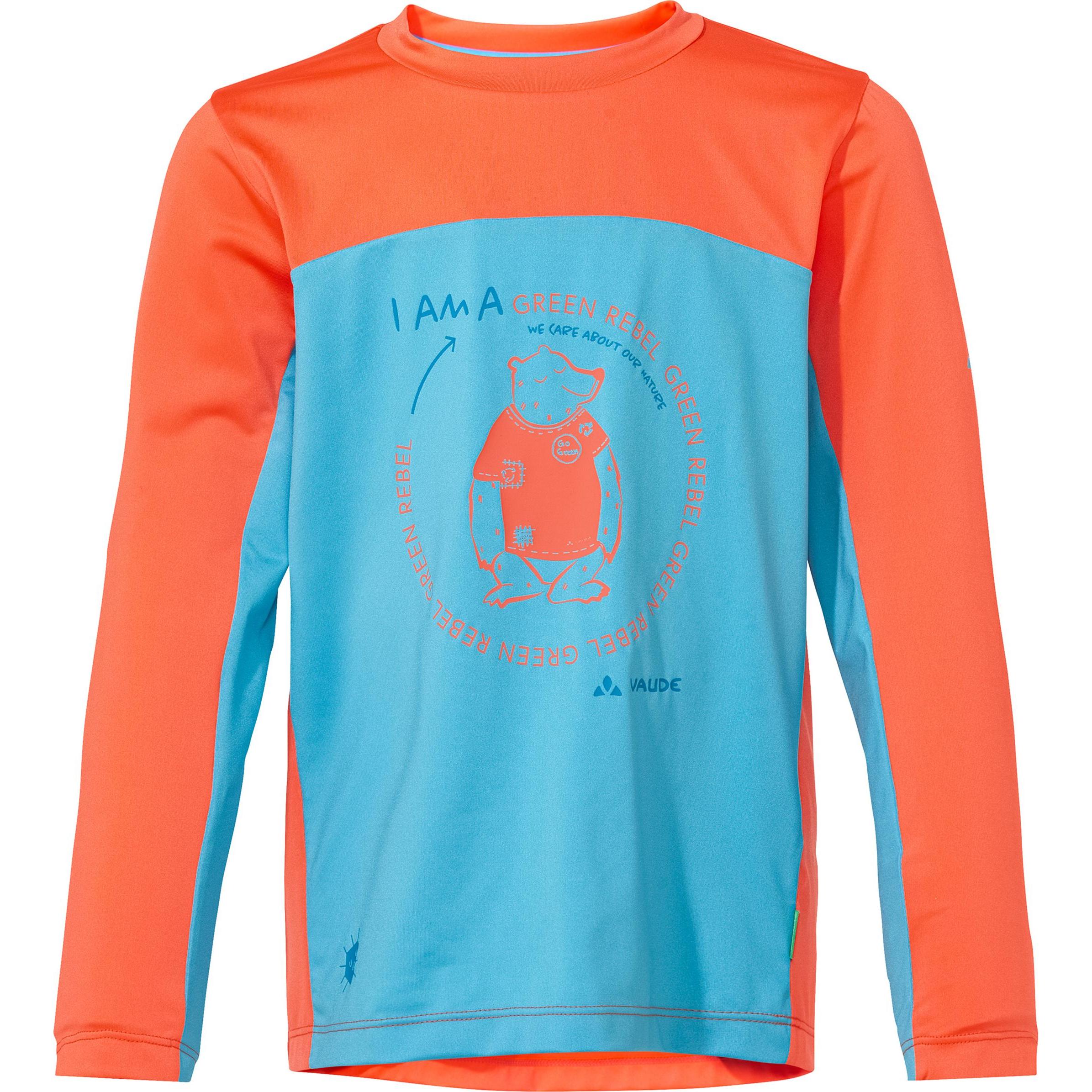 Vaude, Unisex, Funktionsshirt, Solaro II (158, 164), Blau, 158, 164